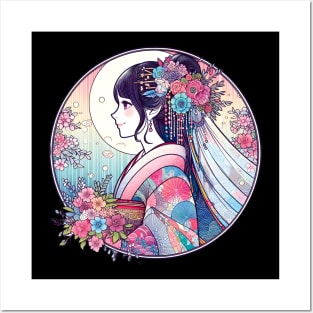 Cute kawaii bride Posters and Art